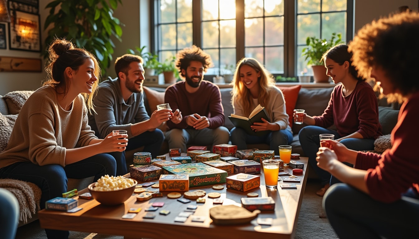 découvrez les dernières nouveautés en jeux de société qui mettront de l'ambiance lors de vos soirées entre amis ou en famille. plongez dans des expériences ludiques et captivantes qui transformeront chaque rencontre en un moment mémorable.